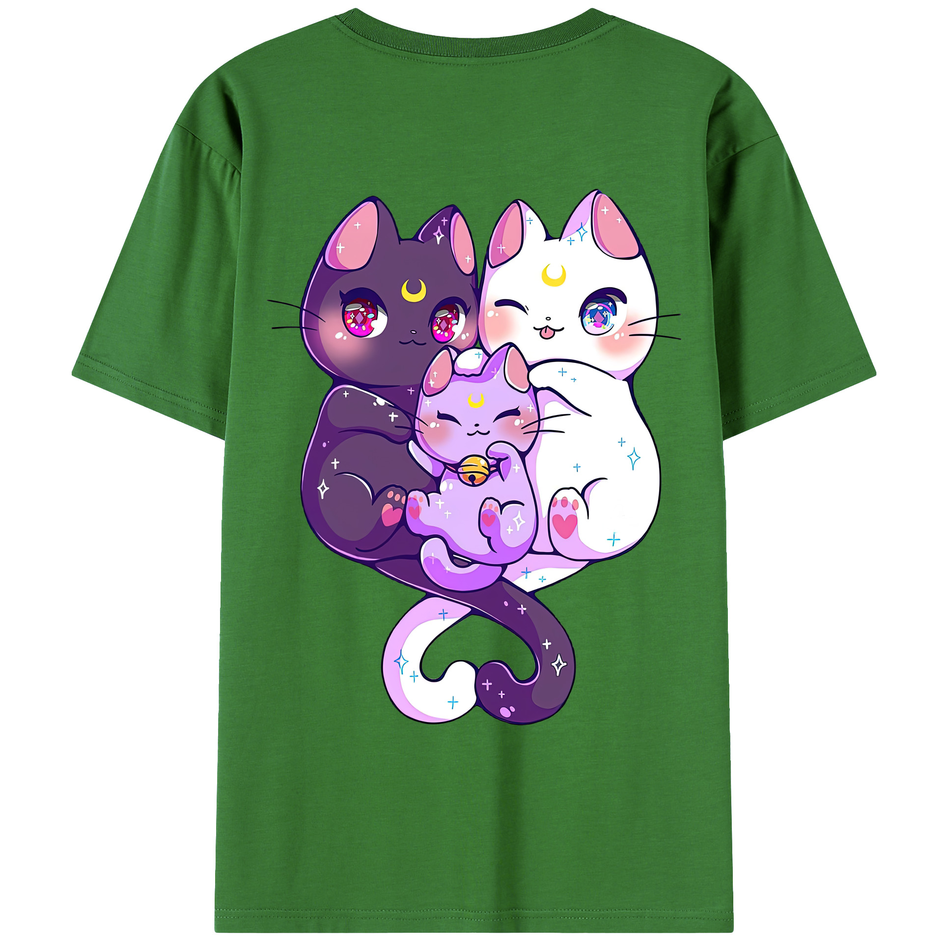 （画像用） 美少女戦士セーラームーン Sailor Moon レディース半袖Tシャツ(バックプリント)